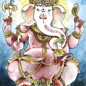 Lámina Ganesha
